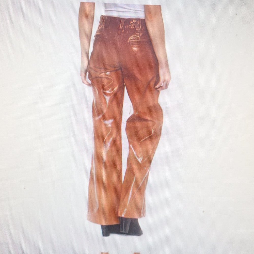 Free People Leather Pants,  10